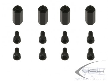 MSH Tetras 280 - Naze supports Alu MSHQ28018