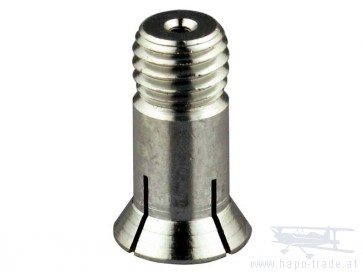 Klemmkonus / Welle 2mm für Klappspinner Ø35mm Yuki