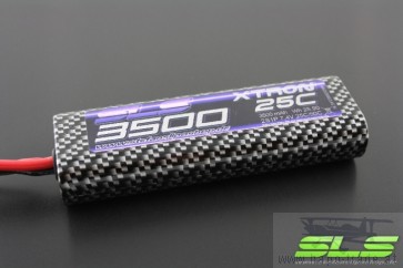 SLS XTRON 3500mAh 2S1P 7,4V 25C/50C Hardcase Rund (SLSXT35002125HR) SLS