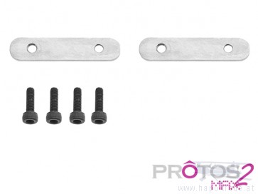 Protos Max V2 - Rectangular washer - motor mount (2x)# MSH