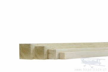 Balsa Bohlen 20mm x 20mm x 500mm 1 St.
