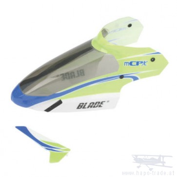 Kabinenhaube Grün mit Finne: mCP X BLH3519  Blade