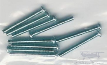 Rundkopfschraube mit Schlitz M3 x 30 Jamara
