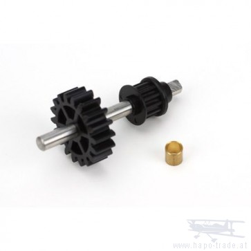 Blade 450 Tail Drive Gear/Pulley Assembly: B450 BLH1655 Blade