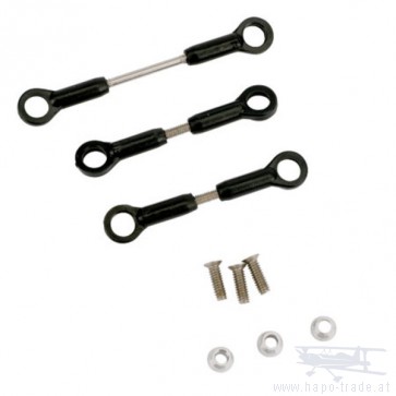 Servo Pushrod Set: BSR - EFLH1515  Eflite