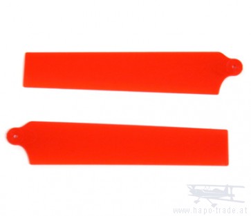 KBDD Hauptrotorblätter (für mCP X) Extreme Edition (neon orange) KBDD5003#