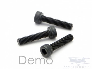 Inbusschraube schwarz M3x8# Compass