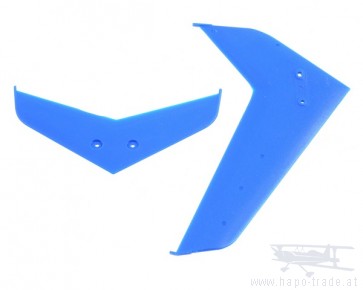 Blade 400 Leitwerke, blau - EFLH1472B  Eflite