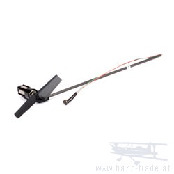 Blade Nano CP X : Heckausleger m. Motor u. Träger BLH3302 Blade