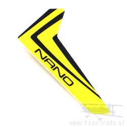 Blade Nano CP X : Finne gelb m. Dekorbg. BLH3320 Blade