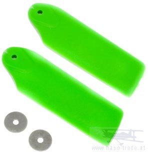 Blade 300X Heckrotorblätter Set Grün BLH4537GR Blade