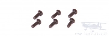 M3x10mm Kreuzschlitz Senkkopfschraube (6Stk.)