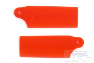 KBDD Heckrotorblätter 19 mm (rot) KBDD5254#