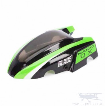 Blade Nano QX:  Kabinenhaube  Grün BLH7614 Blade