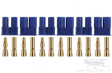 3x Goldkontaktstecker Set 2mm EC2 Yuki