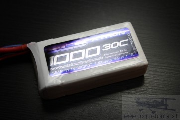 Lipo Akku SLS XTRON 1000mAh 2S1P 7,4V 30C/60C (SLSXT10002130)