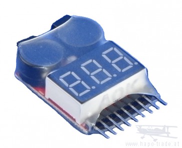 1-8s Spannung Lipo Akku Alarm EMax