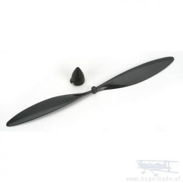 Propeller with Spinner 140mm x 45mm: Vapor/Night PKZ3302 Parkzone