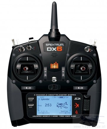 Solosender* Spektrum DX6 V2 DSM X - SPMR6750