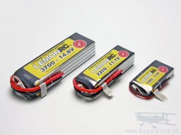 Lipo Akku LemonRC - 350mAh / 2S / 7,4V / 30C