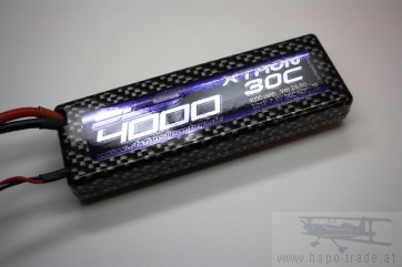 SLS XTRON 4000mAh 2S1P 7,4V 30C/60C (SLSXT40002130HSB) SLS