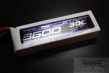 SLS XTRON 3600mAh 3S1P 11,1V 30C/60C (SLSXT36003130) SLS