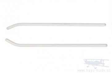 Kufenrohre LOGO 500, 270 x Ø8mm, weiß  04311 Mikado