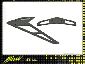 Protos 450 - Fin set CF MSH41050# MSH