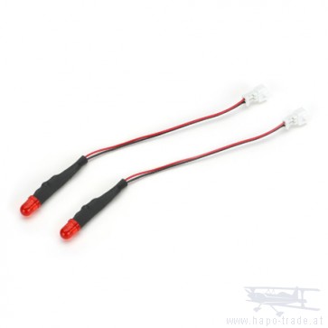 E-flite ROT LED leuchtend (2): Universal Light Kit EFLA601 Eflite
