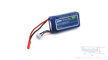 E-flite 450mAh 3S 11.1V 30C LiPo, 18AWG JST EFLB4503SJ30 Eflite
