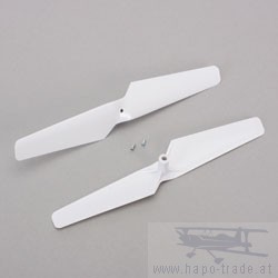 Blade Propeller rd + ld , weiss: 180 QX HD, mqx BLH7407 Blade