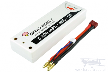 Lipo Akku Brainergy 5200mAh 2-Cell 7,4V 45C LiPo