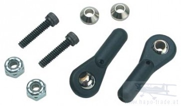 Hangar 9 2.5/2.5mm Kugelanlenkung (2) han3616