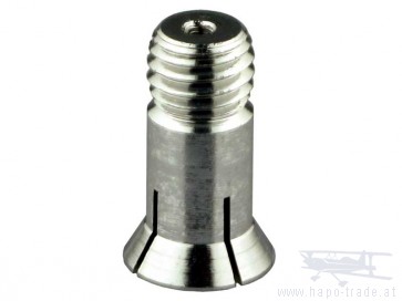 Klemmkonus / Welle 4mm für Klappspinner Ø35mm Yuki