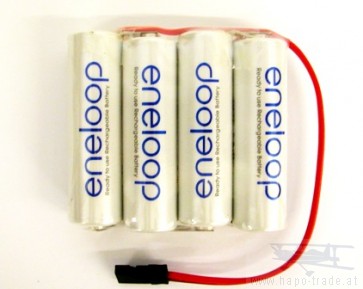 Sanyo Eneloop 2000 Reihe (4,8V) JR