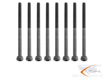 PROTOS 500 - Inbusschraube mit Schaft M2.5x42 - schwarz MSH51140# MSH
