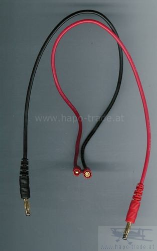 Ladekabel für Goldstecker 3,5 mm (rot)  EMax