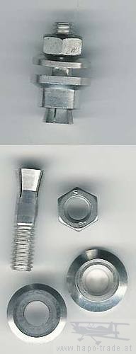 Luftschraubenkupplung 3,2mm / 6mm  Pichler
