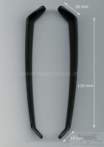 Fahrwerk Kunststoff 120 mm EMax