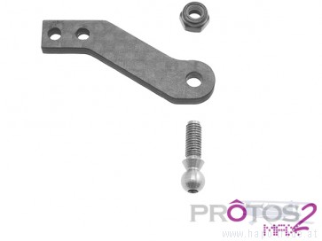 Protos Max V2 - Tail pitch carbon lever MSH71043# MSH