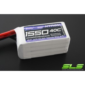 SLS XTRON 1550mAh 4S1P 14,8V 40C/80C (SLSXT15504140) SLS
