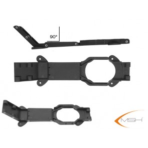 FBL Lower plate carbon 500 (90° main shaft) MSH51339# MSH