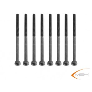 PROTOS 500 - Inbusschraube mit Schaft M2.5x42 - schwarz MSH51140# MSH