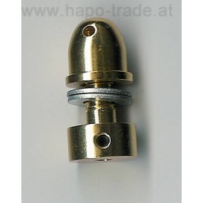 Luftschraubenkupplung mit Spinner 3mm / 6mm hapo trade