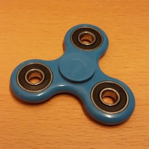 Fidget Spinner - Finger Kreisel - Farbe Blau